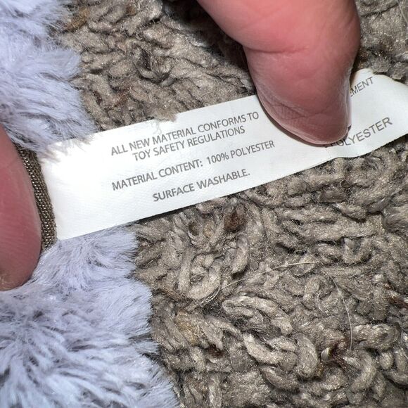 Demdaco Ellery elephant Rattle Blanket Soft Plush Lovey‎ - Picture 3 of 5